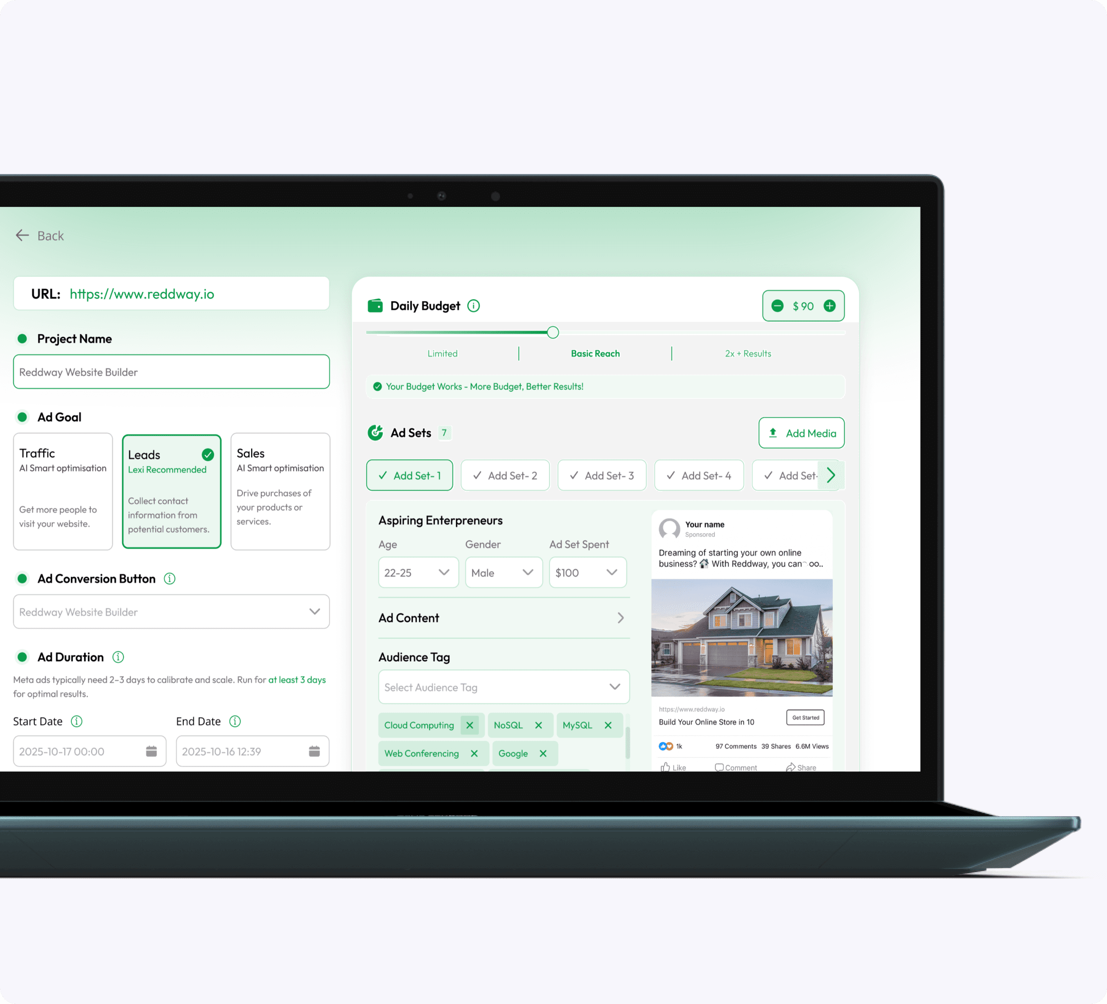 Pricing Dashboard Preview